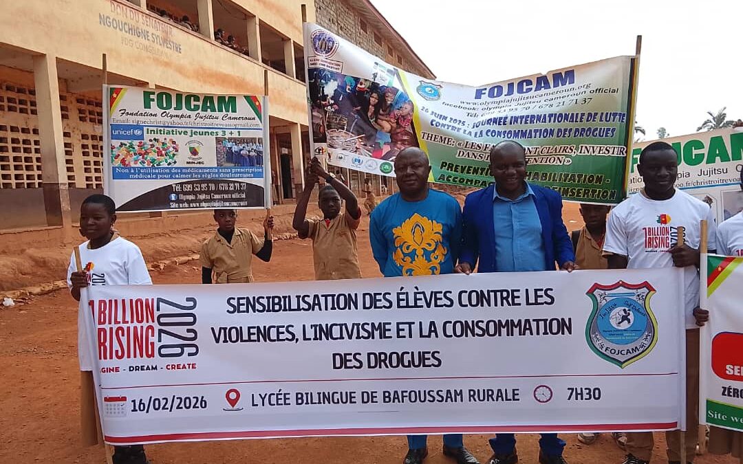 Lutte contre les violences et l’usage des drogues en milieu scolaire: LA FOJCAM et ONE BILLON RISING SENSIBILISENT au LYBIBARU
